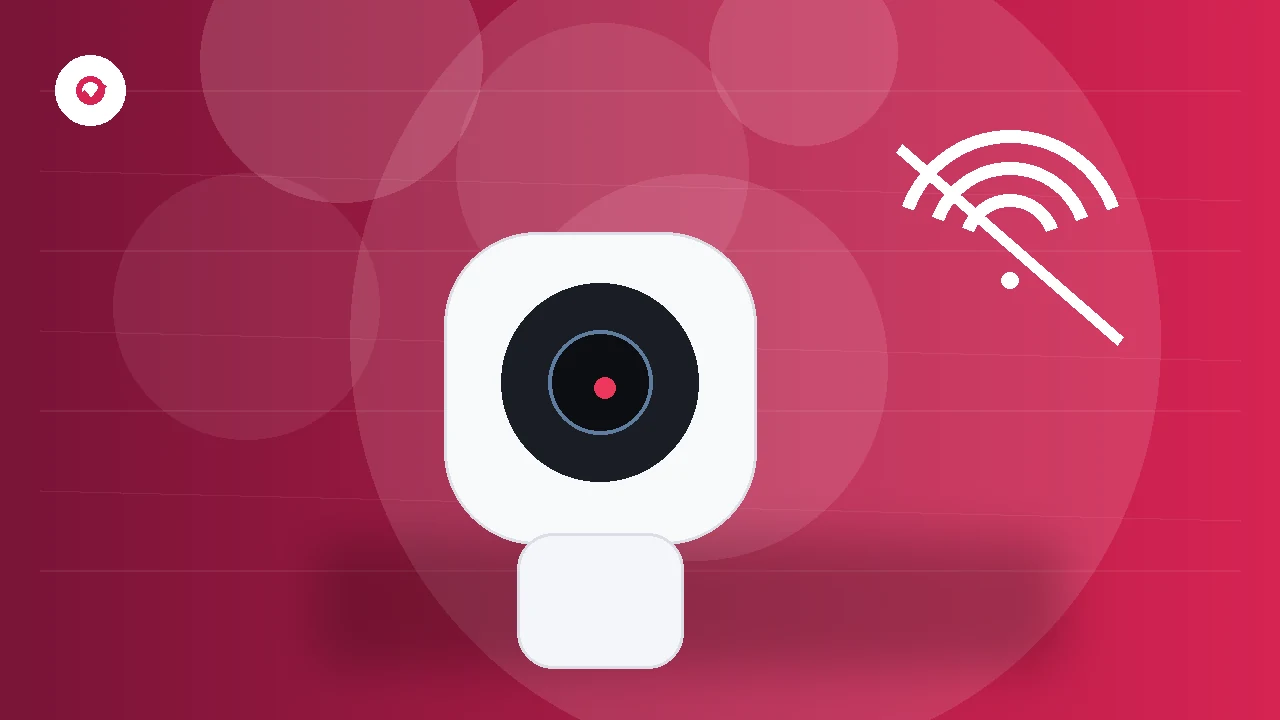 Ilustração do artigo Câmera Wi-Fi fica offline: como resolver